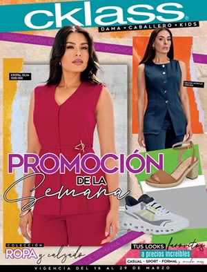 Catálogo Cklass Promoción Semanal del 16 al 29 de Marzo 2026 México